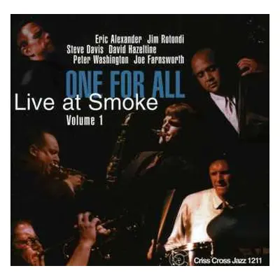 CD One For All: Live At Smoke Vol. 1