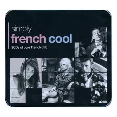 3CD Various: Simply French Cool