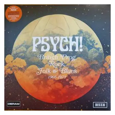 2LP Various: Psych! British Prog, Rock, Folk & Blues 1966-1973