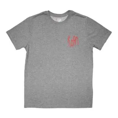 Korn Unisex T-shirt: Mini Red Logo (x-large) XL