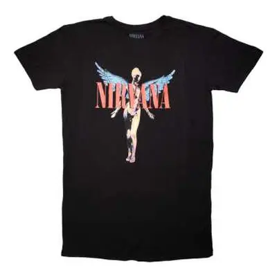 Nirvana Ladies T-shirt Dress: Angelic (xx-large) XXL