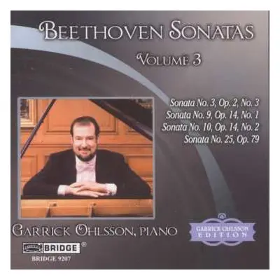 CD Ludwig van Beethoven: Beethoven Sonatas, Volume 3