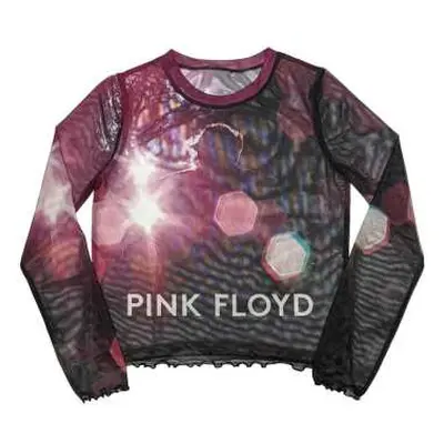 Pink Floyd Ladies Long Sleeve T-shirt: Knebworth '90 (mesh) (medium) M