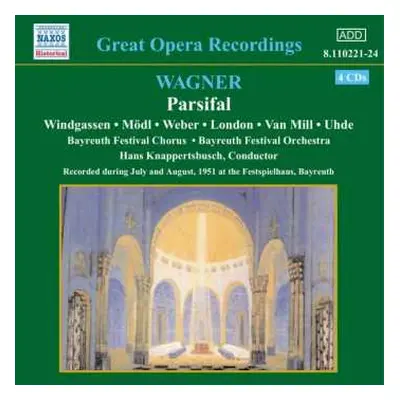 4CD Richard Wagner: Parsifal