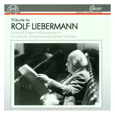 CD Rolf Liebermann: Tribute To Rolf Liebermann