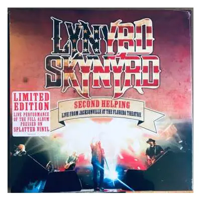 LP Lynyrd Skynyrd: Second Helping Live From Jacksonville At The Florida Theatre CLR | LTD