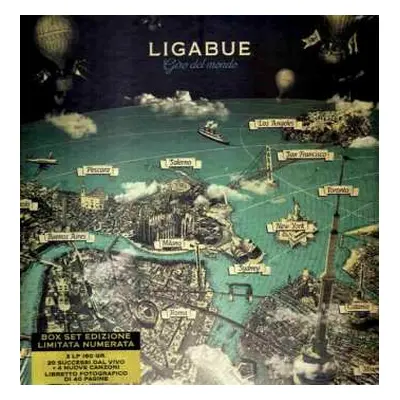 3LP Luciano Ligabue: Giro Del Mondo DLX | LTD | NUM