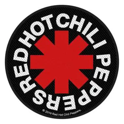 Red Hot Chili Peppers Standard Woven Patch: Asterisk