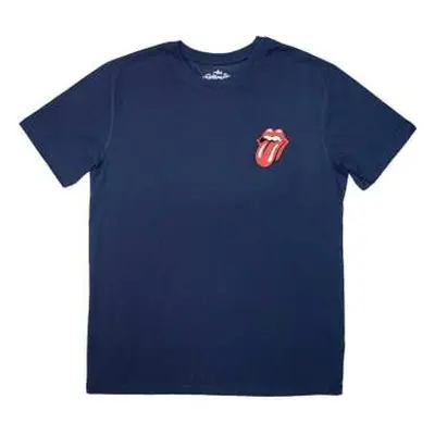 The Rolling Stones Unisex T-shirt: Mini Classic Tongue (medium) M