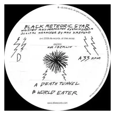 LP Black Meteoric Star: Death Tunnel