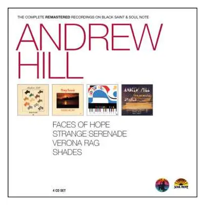 4CD/Box Set Andrew Hill: The Complete Remastered Recordings On Black Saint & Soul Note