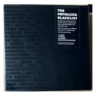 7LP/Box Set Various: The Metallica Blacklist