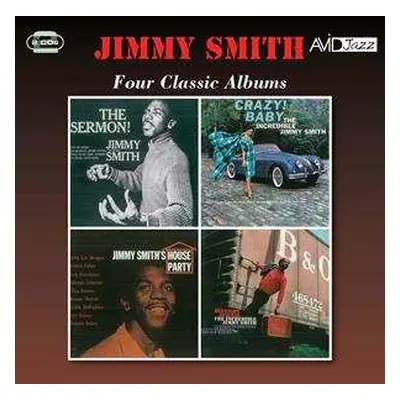 2CD Jimmy Smith: Sermon!/crazy Baby!/jimmy Smith's House Party/midnight Special