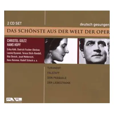 2CD Various: Das Schönste Aus Der Welt Der Oper:christel Goltz/hans Hopf