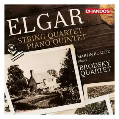 CD Sir Edward Elgar: String Quartet / Piano Quintet