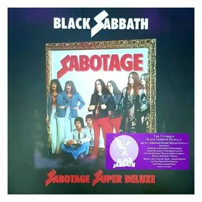 4LP/SP/Box Set Black Sabbath: Sabotage Super Deluxe DLX