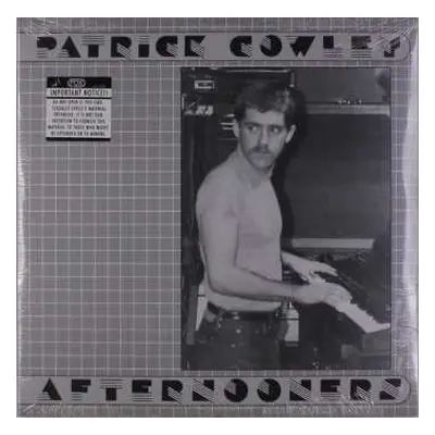 2LP Patrick Cowley: Afternooners