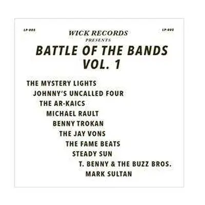 LP Various: Wick Records Presents - Battle Of The Bands Vol. 1