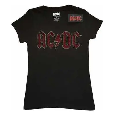 Dámské Tričko Full Colour Logo Ac/dc XXL