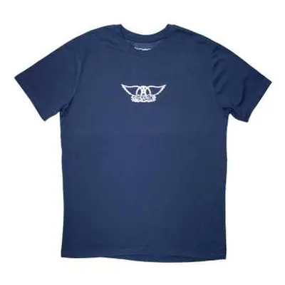 Aerosmith Unisex T-shirt: Mini Wings Logo (small) S