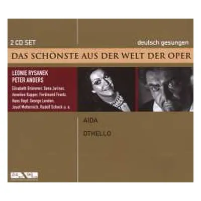 2CD Various: Das Schönste Aus Der Welt Der Oper: Leonie Rysanek / Peter Anders