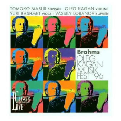 CD Johannes Brahms: Oleg Kagan Musik Fest' 96