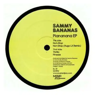 LP Sammy Bananas: Piananana EP