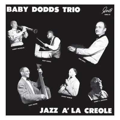 LP Baby Dodds Trio: Jazz À La Creole CLR