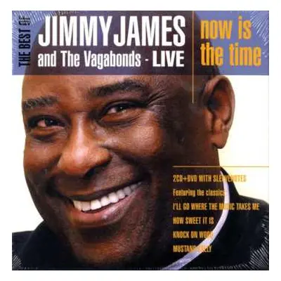 2CD/DVD Jimmy James & The Vagabonds: The Best Of - Now Is The Time - Live