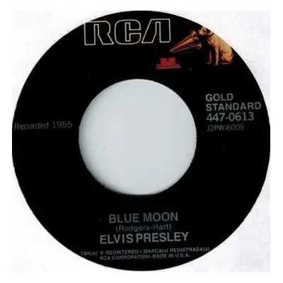 SP Elvis Presley: Blue Moon / Just Because