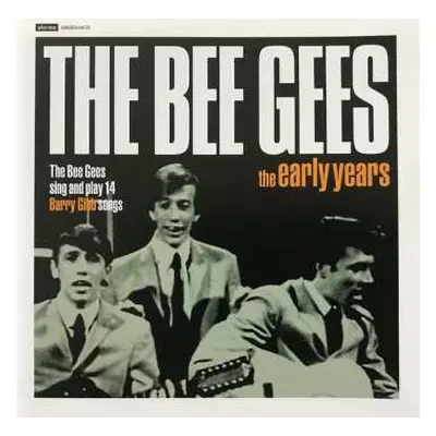 CD Bee Gees: The Early Years (The Bee Gees Sing And Play 14 Barry Gibb Songs)