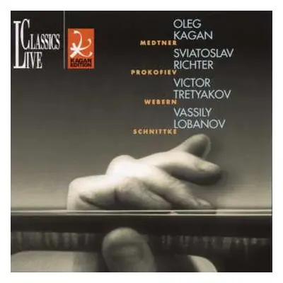 CD Sviatoslav Richter: Medtner / Prokofiev / Webern / Schnittke