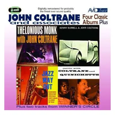 2CD John Coltrane And Associates: Four Classic Albums Plus