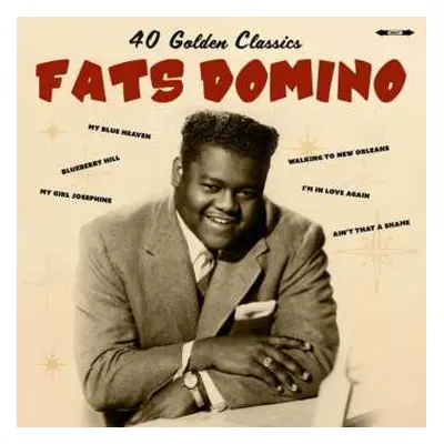 2LP Fats Domino: 40 Golden Classics