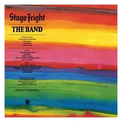 LP The Band: Stage Fright