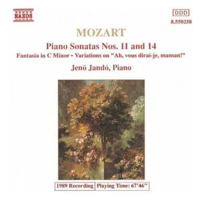 CD Wolfgang Amadeus Mozart: Piano Sonatas Nos. 11 And 14