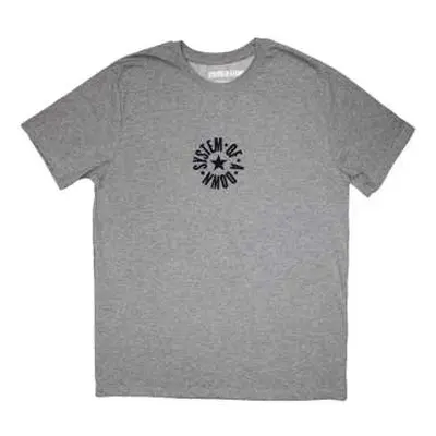 System Of A Down Unisex T-shirt: Mini Circle Logo (large) L