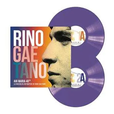 2LP Rino Gaetano: Ahi Maria 40th - La Raccolta Definitiva Di Rino Gaetano CLR | LTD