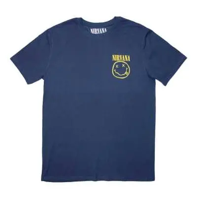 Nirvana Unisex T-shirt: Mini Happy Face (small) S