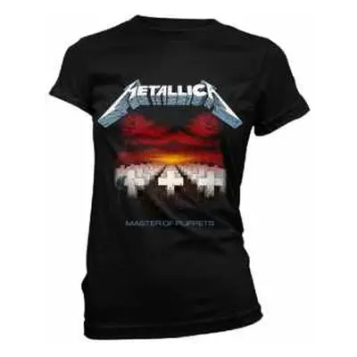 Tričko Dámské Master Of Puppets Tracks (black) XL