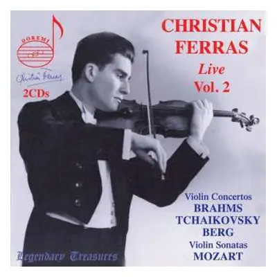 2CD Johannes Brahms: Christian Ferras - Live Vol.2