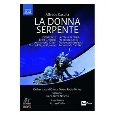 DVD Alfredo Casella: La Donna Serpente