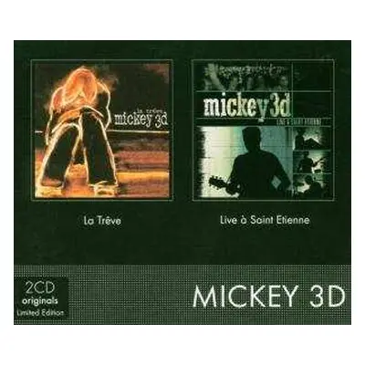 2CD/Box Set Mickey 3D: La Trêve / Live À Saint Etienne