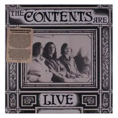 LP The Contents Are:: Live Davenport Iowa 1968