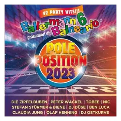 2CD Various: Ballermann 6 Balneario Präsentiert Die Pole Position 2023