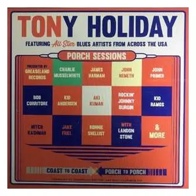 CD Tony Holiday: Tony Holiday's Porch Sessions