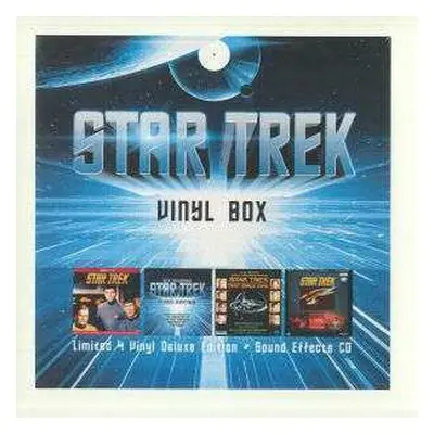 4LP/CD/Box Set Various: Star Trek-Vinyl Box - Limited 4 Vinyl Deluxe Edition + Sound Effects CD 