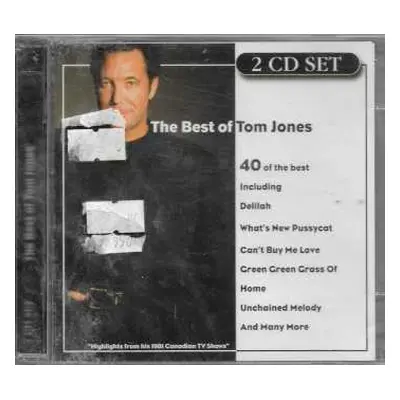 2CD Tom Jones: The Best Of Tom Jones