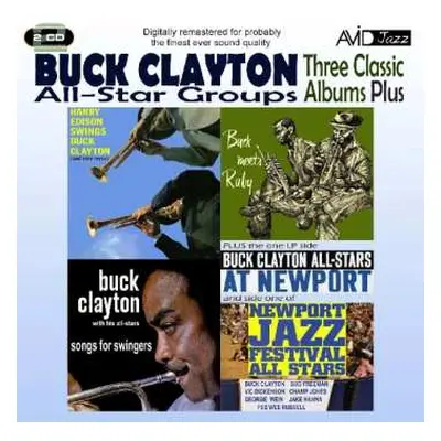 2CD Buck Clayton: All-Star Groups, Three Classic Albums Plus