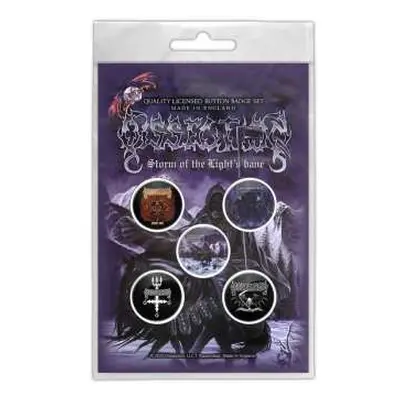 Dissection Button Badge Pack: Storm Of The Lights Bane